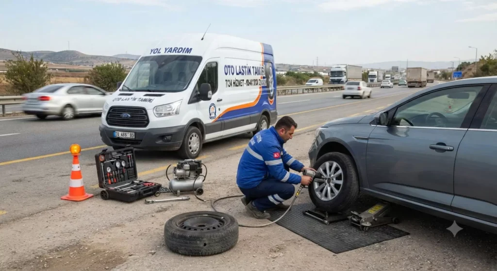 Şanlıurfa Otoban Oto Lastik Tamiri: Hızlı ve Güvenli Yol Yardımı
